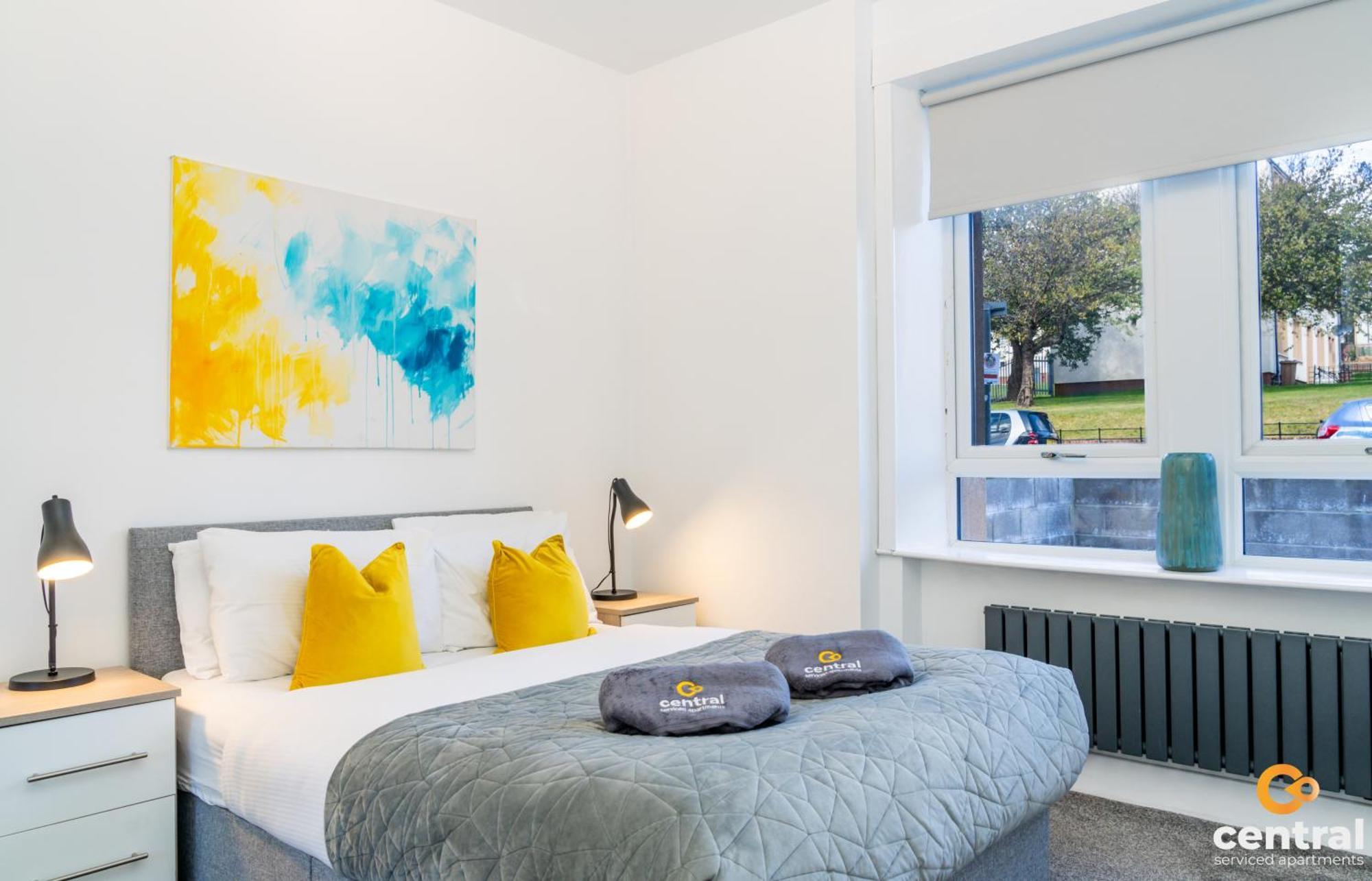 Central Serviced Apartments - 2 Bedroom - Free Street Parking - Fast Wifi - Smart Tvs In All Rooms - Ground Level - Family Neighbourhood - 3 X Double Beds - Heating 24-7 - Trade Stays - Weekly & Monthly Offers Dundee Exterior foto